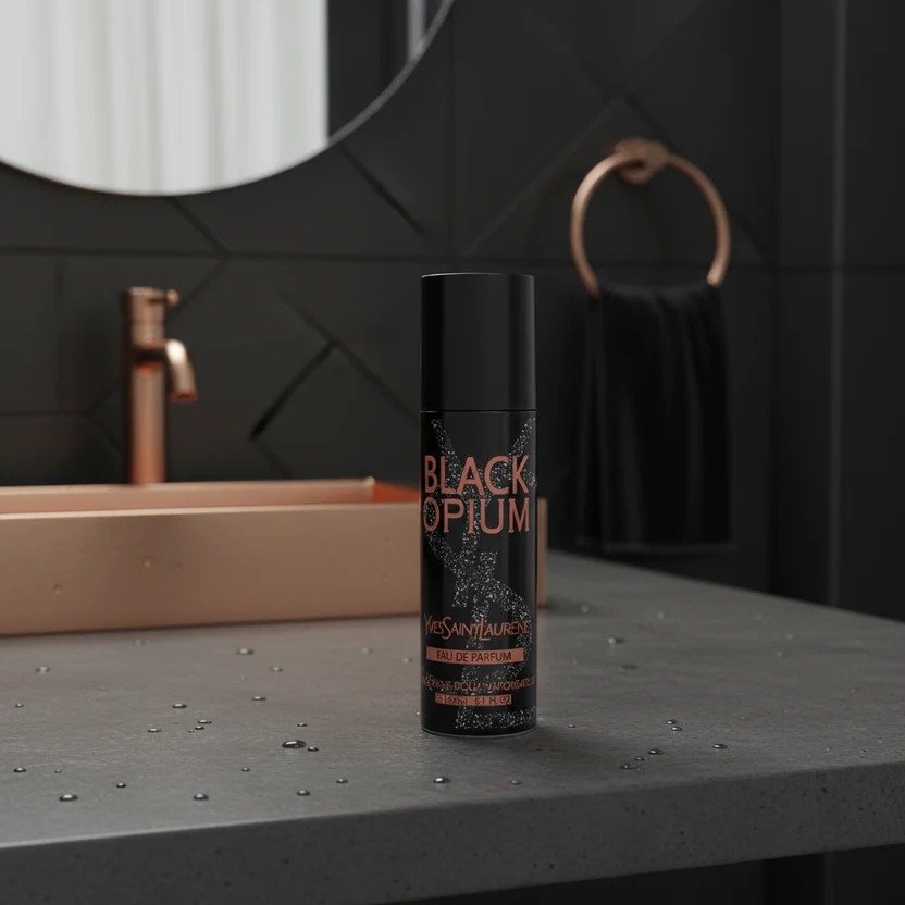 Black Opium by Yves Saint Laurent Body Spray - Image 2