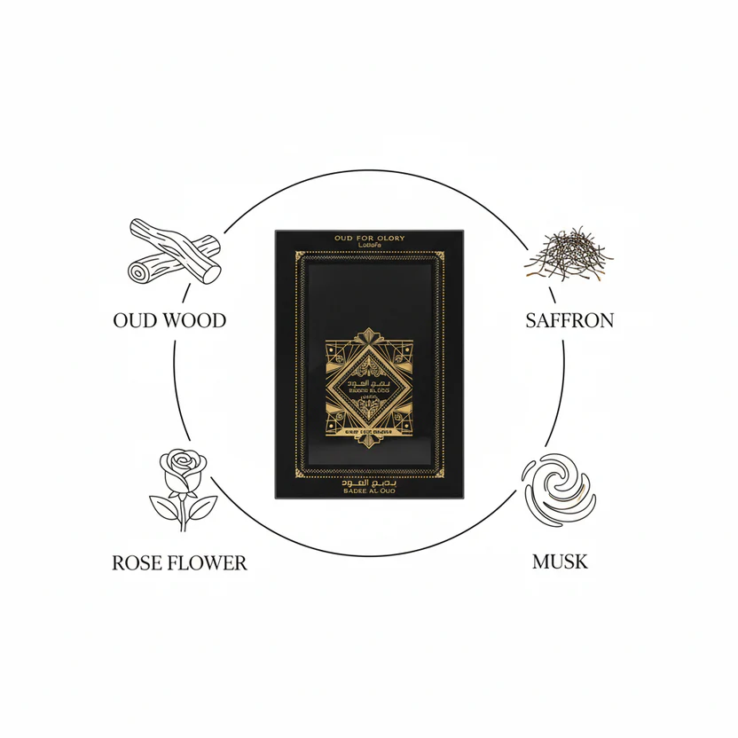 Oud For Glory (Badee Al Oud) by Lattafa Eau de Parfum - Image 5